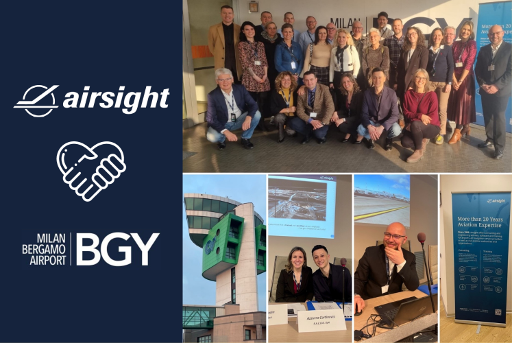 [Translate to Deutsch:] airsight and Milan Bergamo Airport join forces for successful training courses 