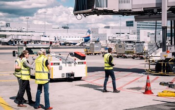Neugestaltung der Flugzeugstandplätze zur Einhaltung der europäischen Vorschriften