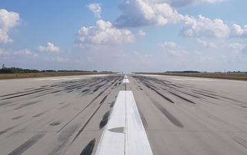 Bauzustandskontrollen von Flugbetriebsflächen